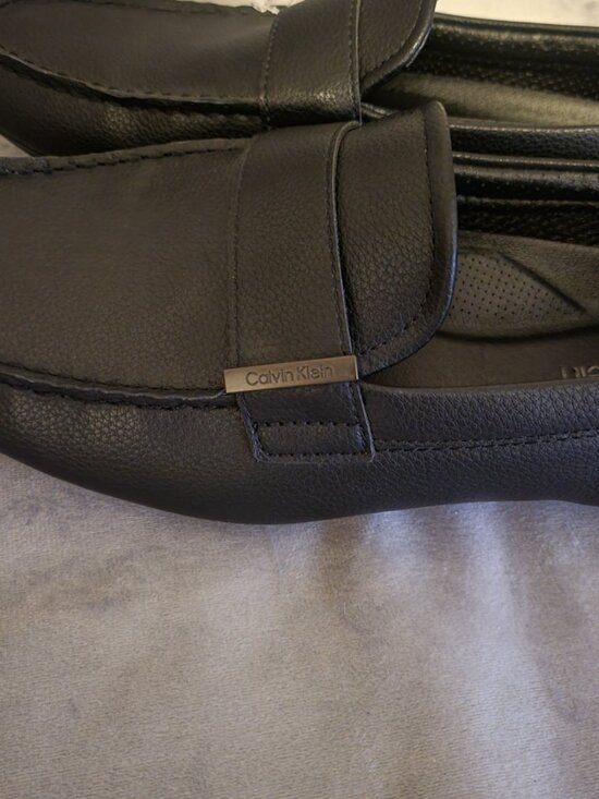 Calvin Klein Men\'s Moscow Casual Slip-On Loafer Black 9 1/2 main image 6